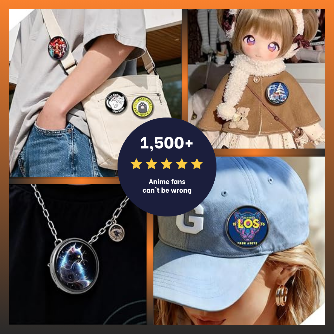 Live Anime Pin
