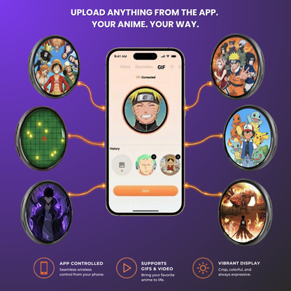 Animood™ The pin that plays your Anime