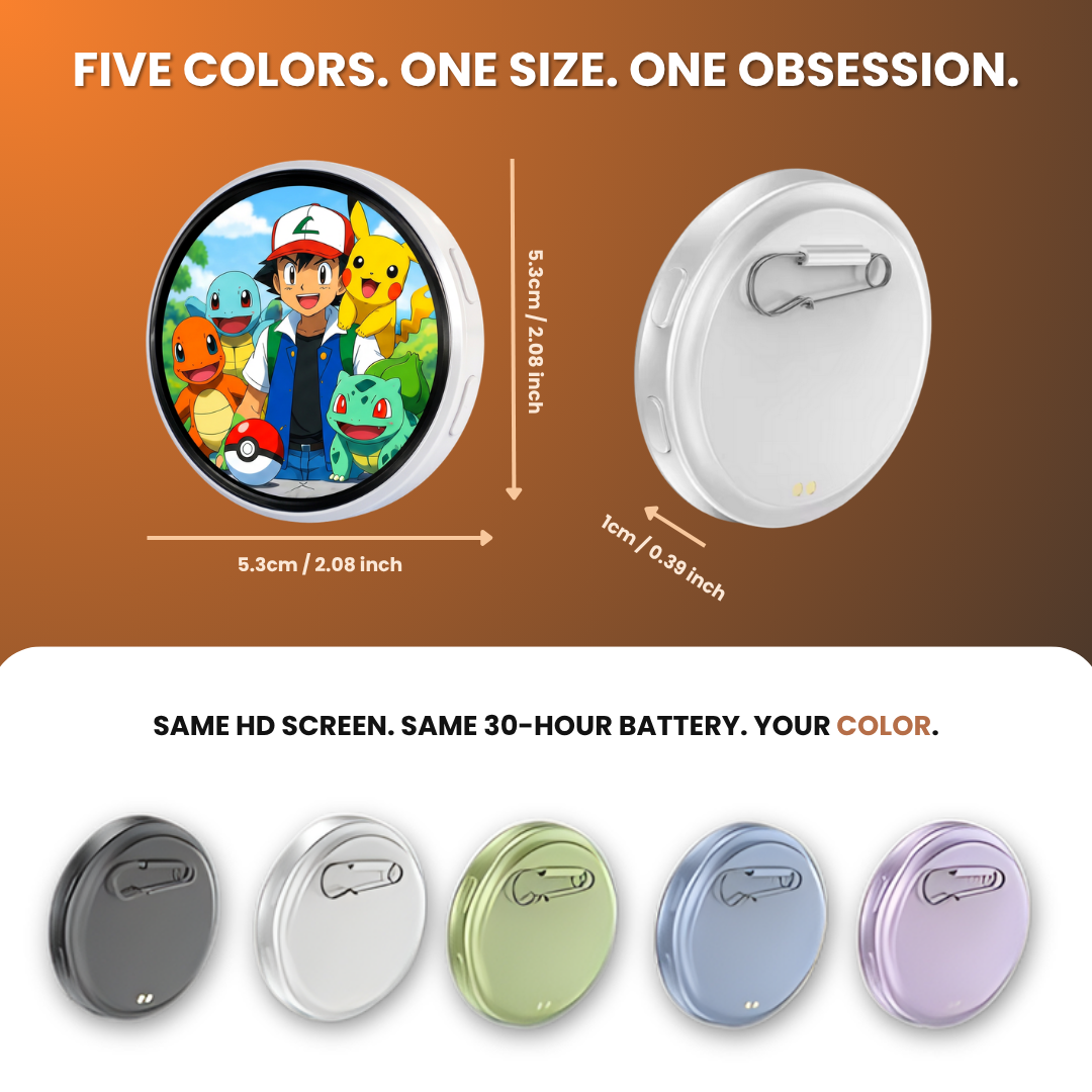 Live Anime Pin