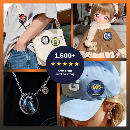 Live Anime Pin